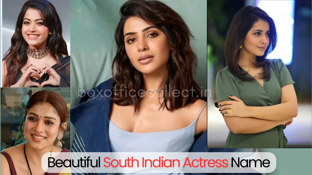 Top 18 Beautiful South Indian Actress Name with Photos (2024)